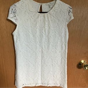 Anthropologie lace top